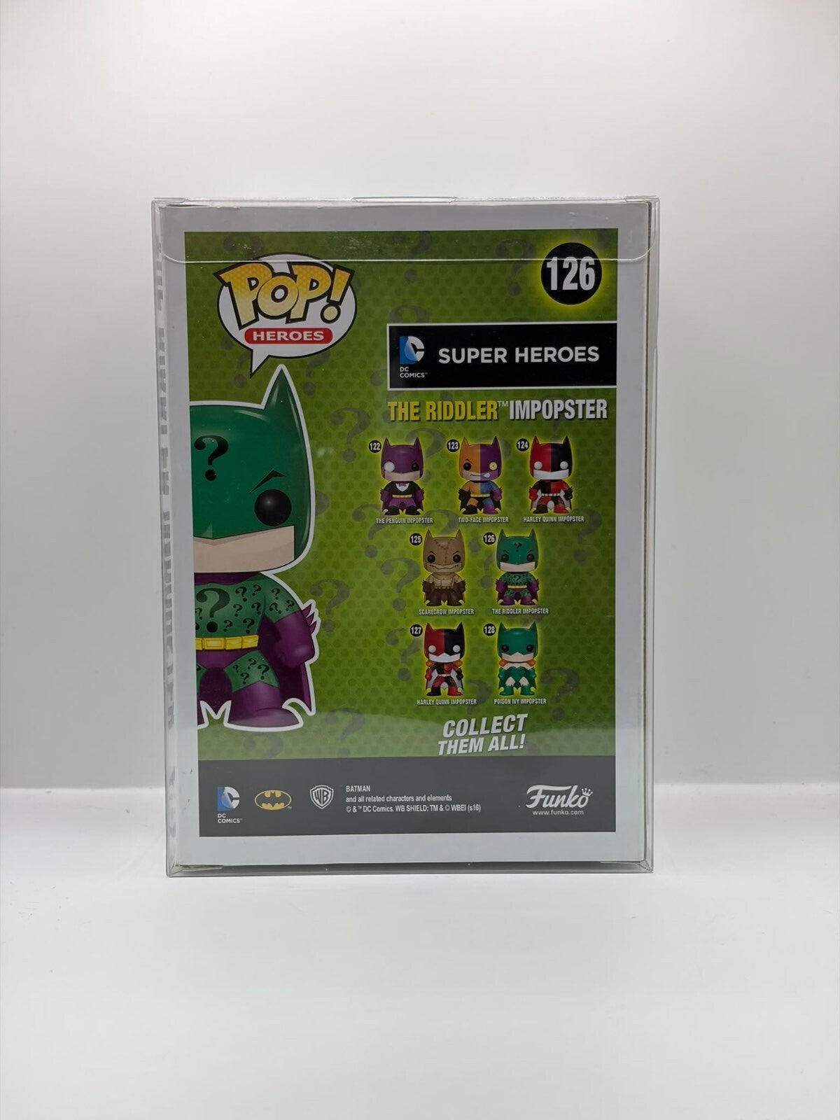 Funko Pop! Heroes DC Super Heroes The Riddler Impopster Vinyl Figure #126