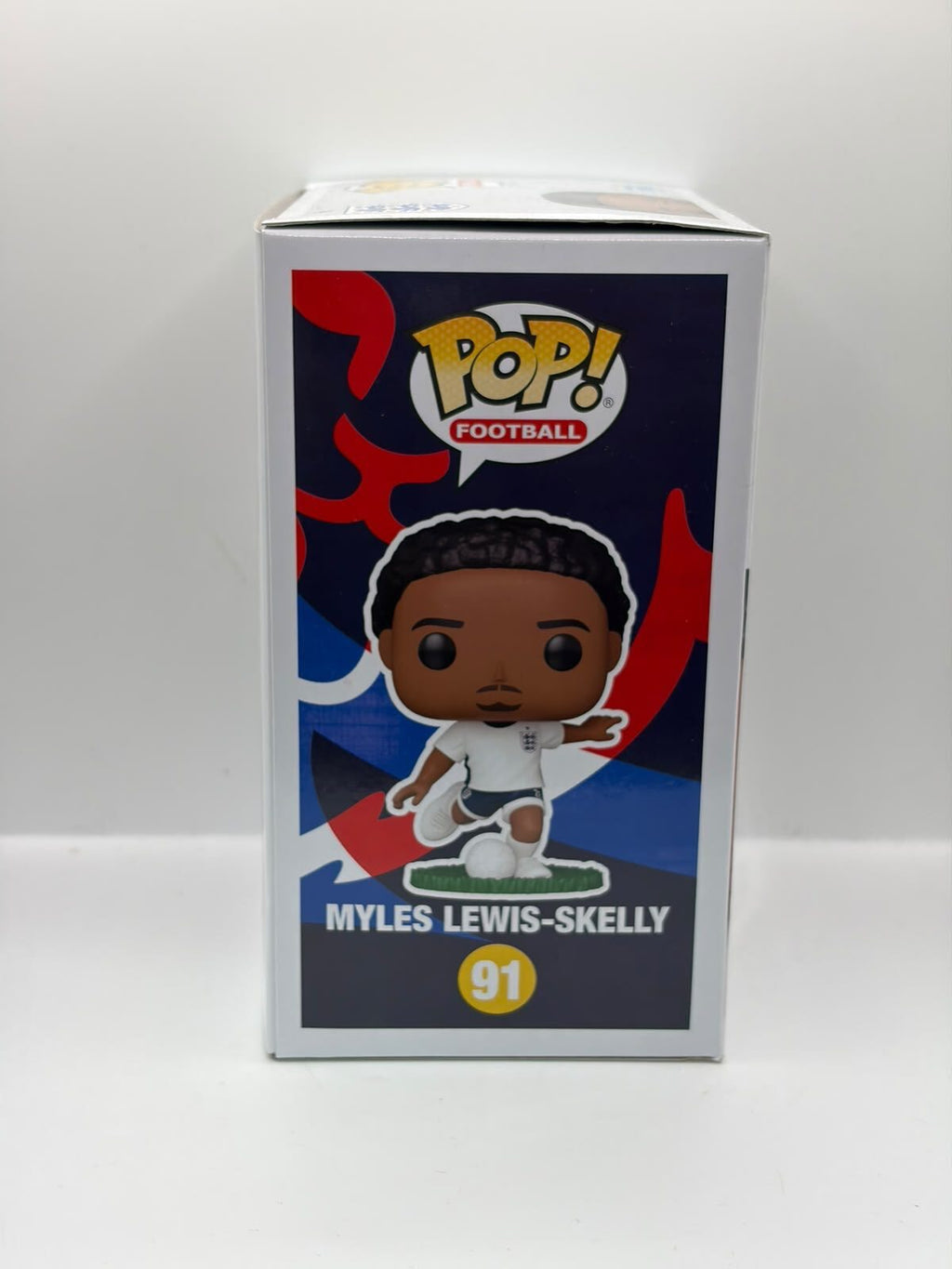 Funko Pop! Football Myles Lewis-Skelly Vinyl Figure #91 England National Team