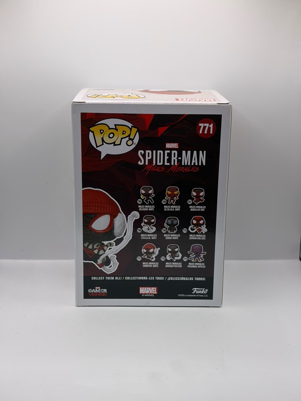 Funko Pop! Marvel Spider-Man: Miles Morales (Winter Suit) #771 Vinyl Figure
