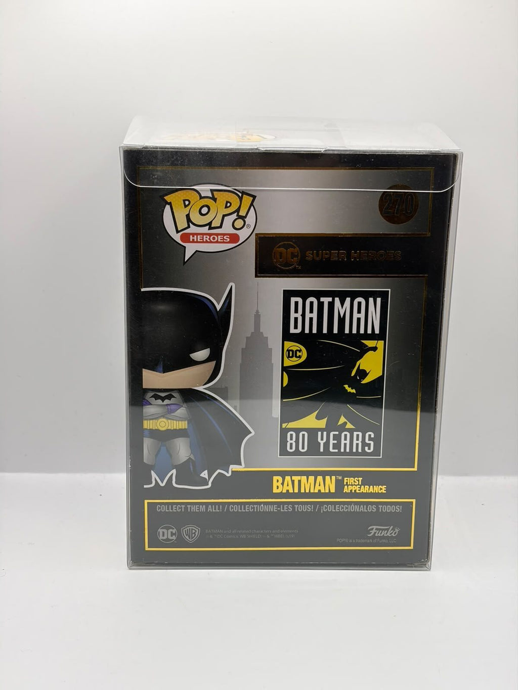 Funko Pop! Heroes Batman First Appearance #270 DC 80 Years