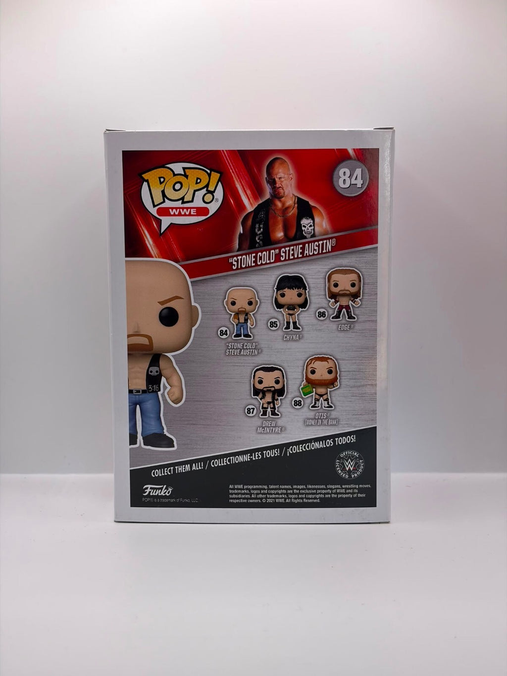 Funko Pop WWE 84 "Stone Cold" Steve Austin Vinyl Figure