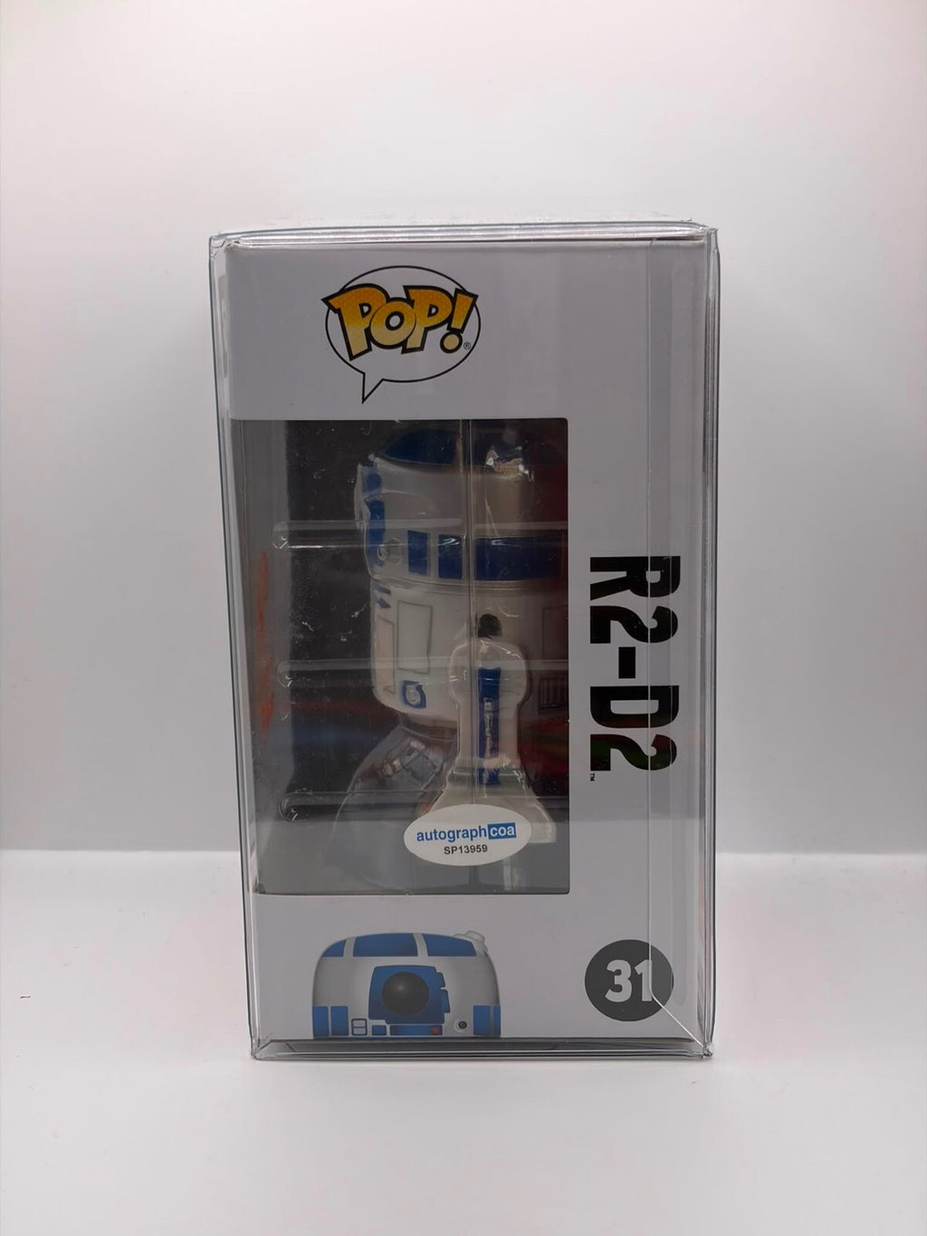 Funko Pop! Star Wars R2-D2 #31 Signed