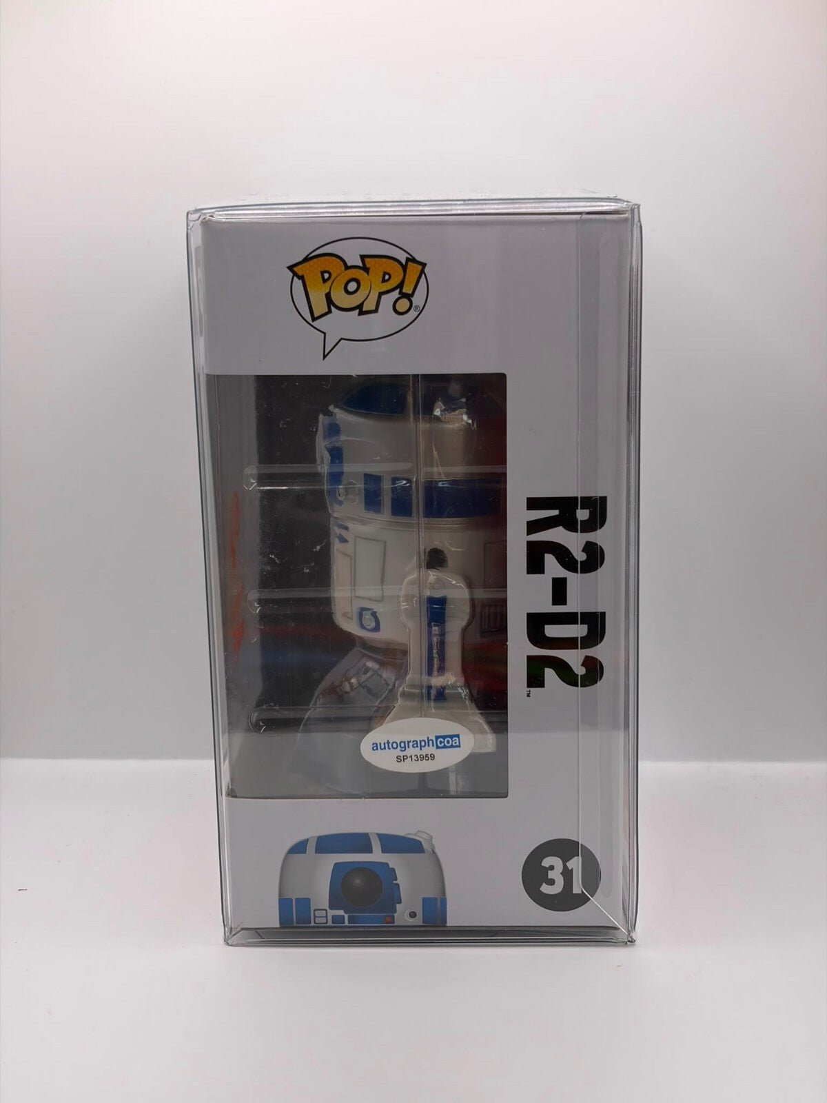 Funko Pop! Star Wars R2-D2 #31 Signed
