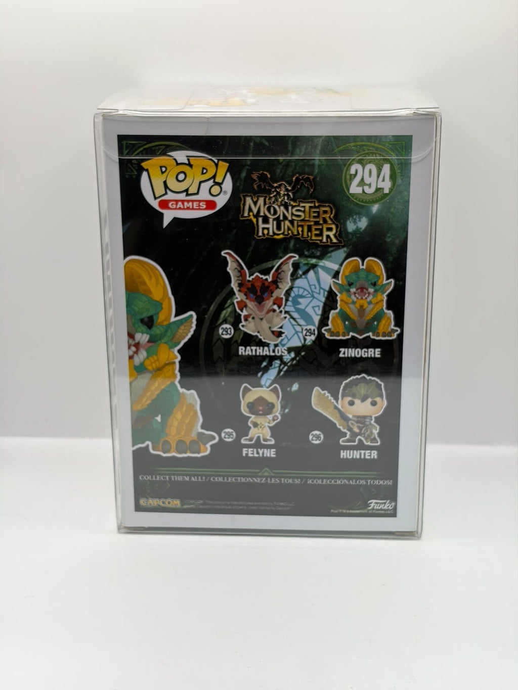Funko Pop! Games Monster Hunter Zinogre #294 Vinyl Figure