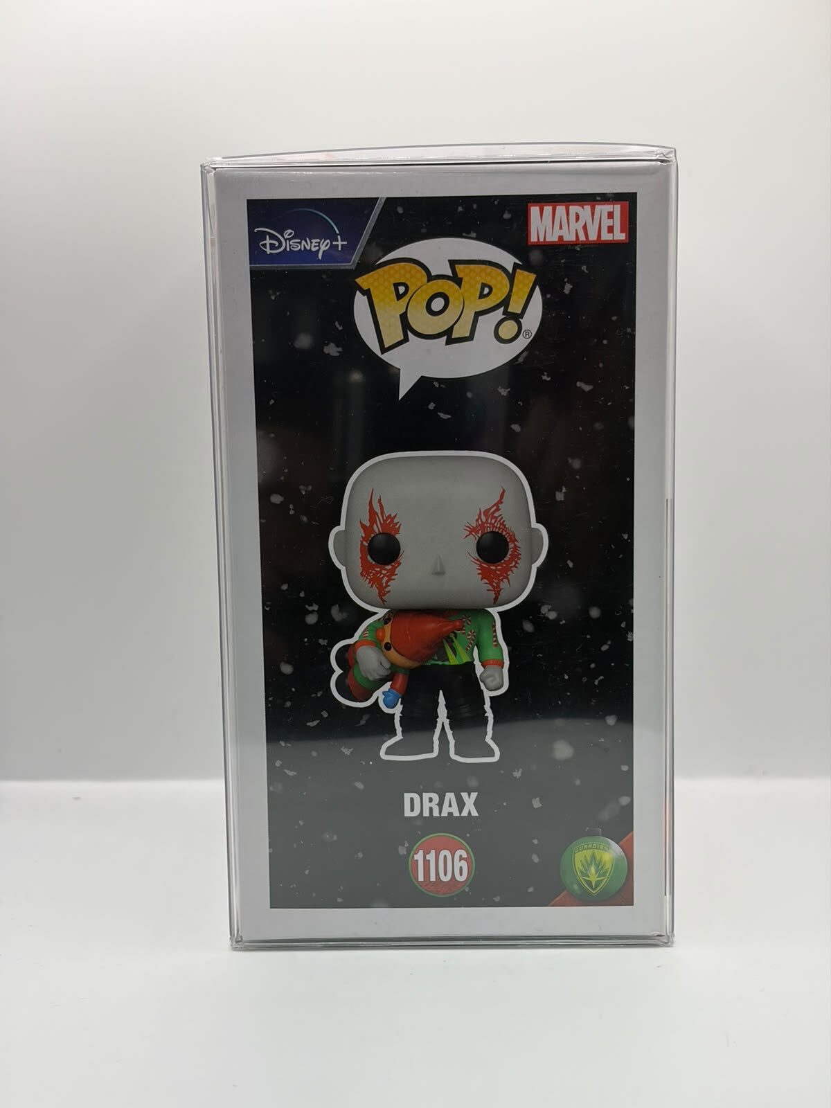 Funko Pop! Marvel Guardians of the Galaxy Holiday Special Drax Bobble-Head Figure #1106