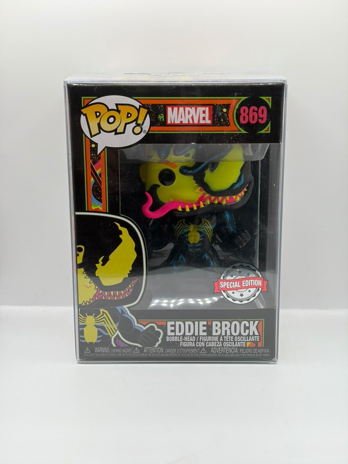 Funko Pop! Marvel Eddie Brock #869 Special Edition