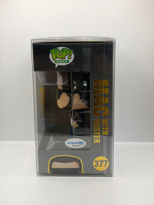 Funko Pop Digital Mac with Duster #377 from It's Always Sunny in Philadelphia Signed by Charlie Day