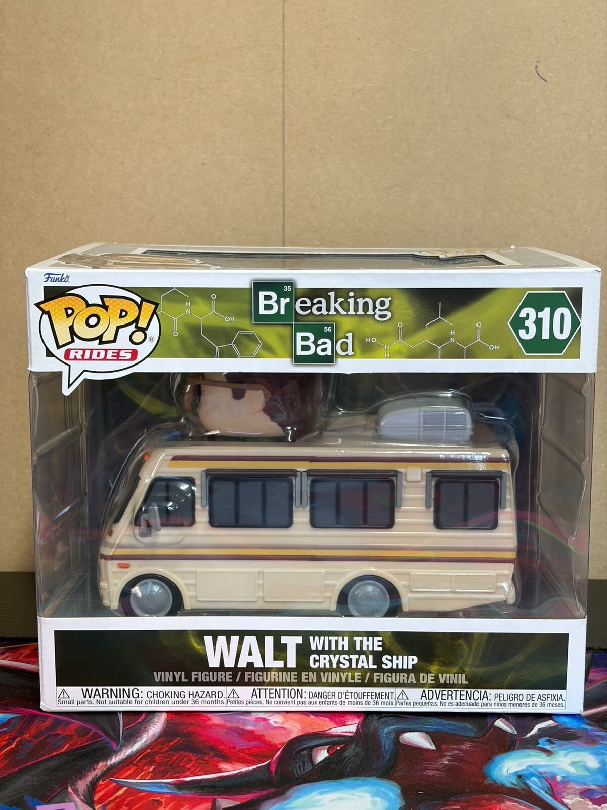 Funko Pop! Rides Breaking Bad Walt with the Crystal Ship #310