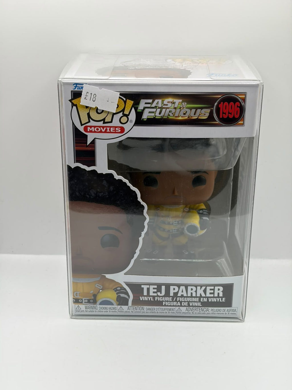 Funko Pop! Movies Fast & Furious Tej Parker #1996 Vinyl Figure in Box