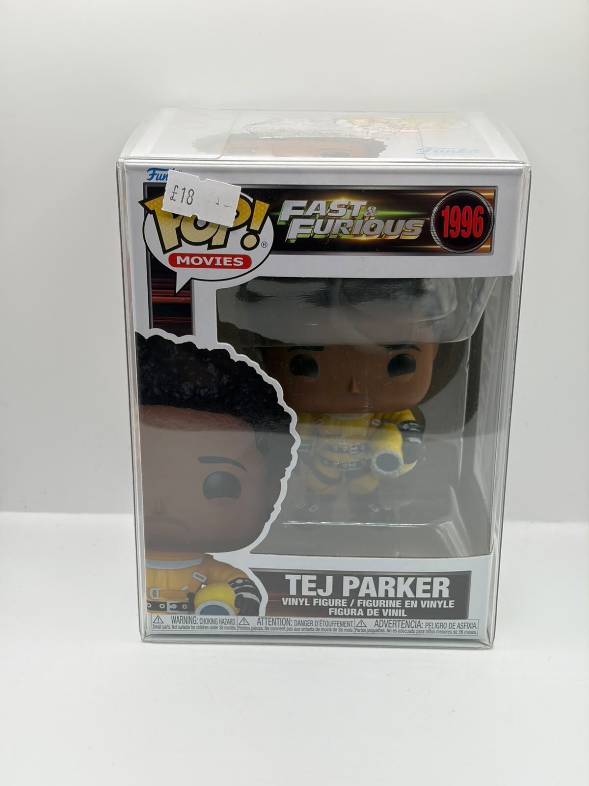 Funko Pop! Movies Fast & Furious Tej Parker #1996 Vinyl Figure in Box