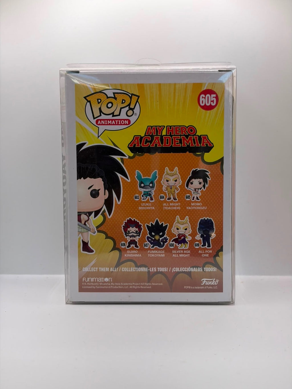 Funko Pop! Animation My Hero Academia Momo Yaoyorozu Vinyl Figure #605