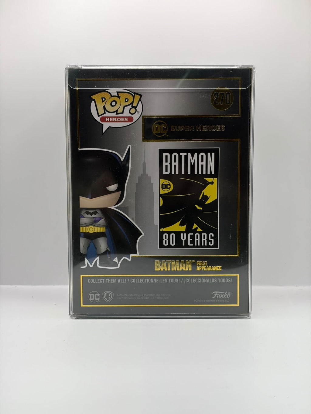 Funko Pop! Heroes Batman 80 Years First Appearance Vinyl Figure #270