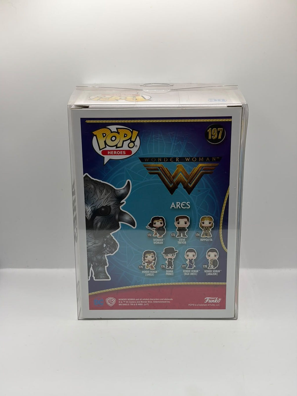 Funko Pop! Heroes Wonder Woman Ares #197 Summer Convention Exclusive