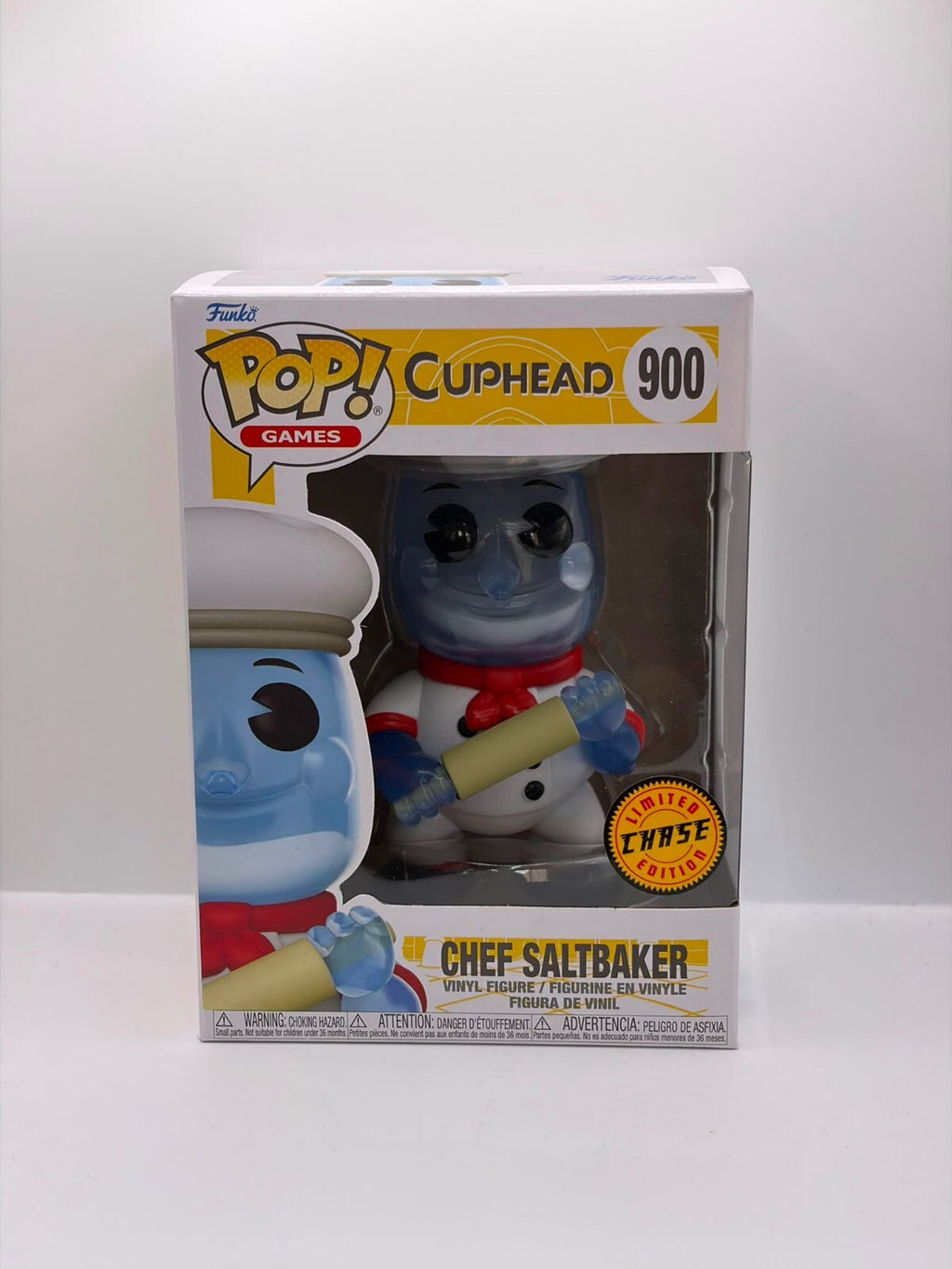 Funko Pop! Games Cuphead #900 Chef Saltbaker Limited Chase Edition Vinyl Figure