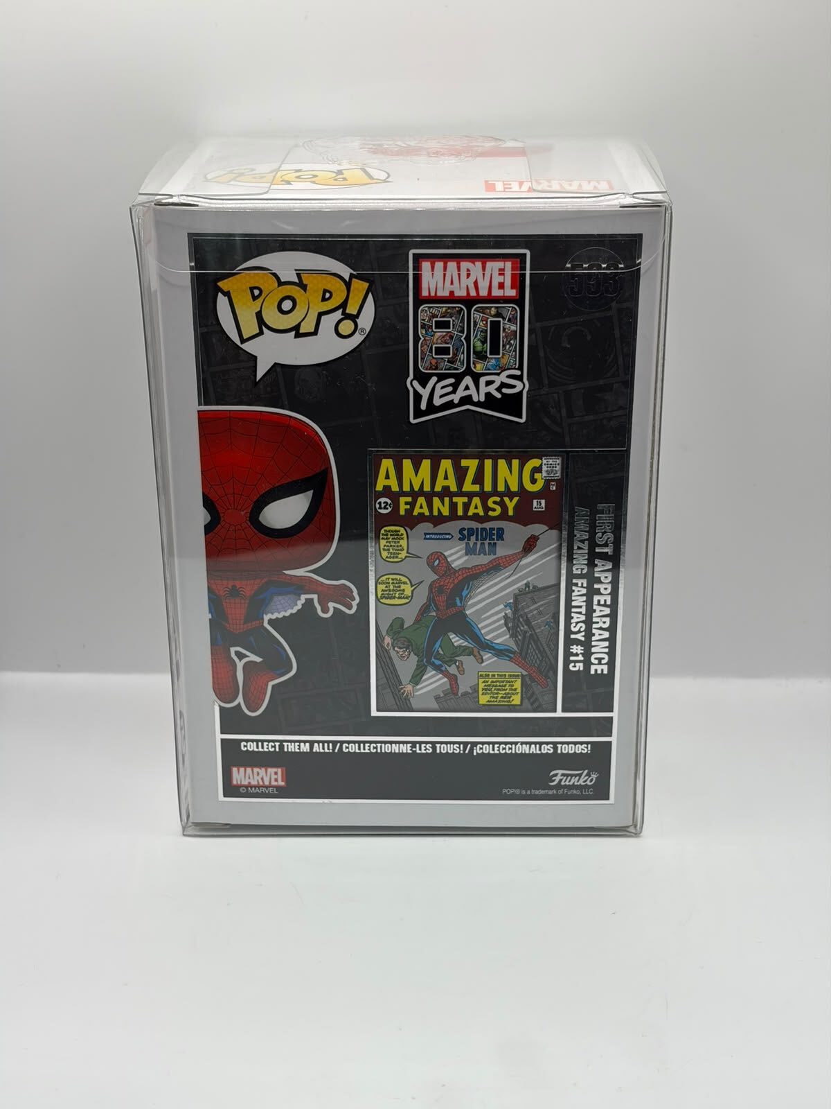 Funko Pop! Marvel Spider-Man #593 Hot Topic Exclusive