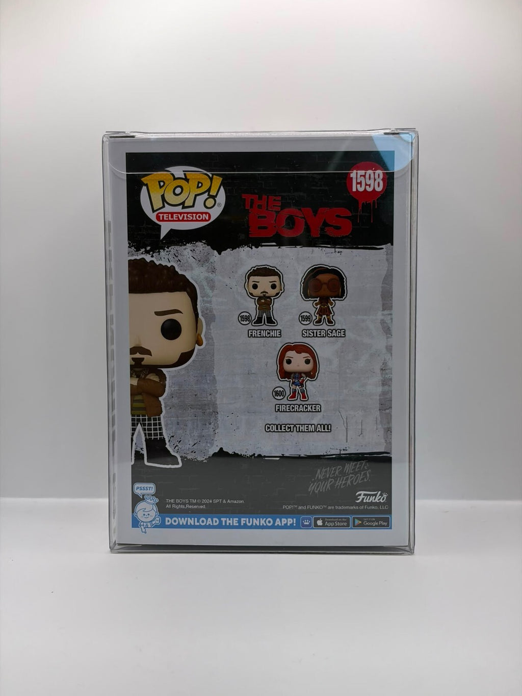Funko Pop! Television The Boys Frenchie Vinyl Figure #1598 Signed