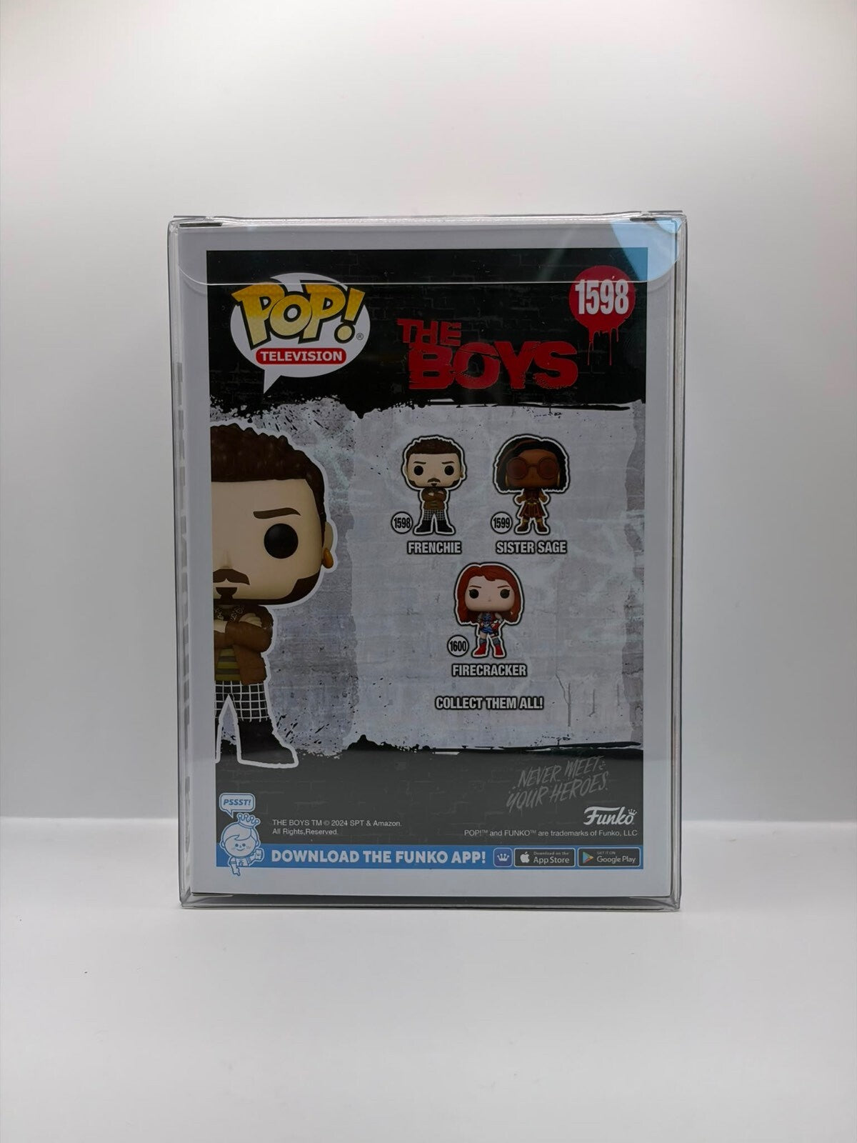 Funko Pop! Television The Boys Frenchie Vinyl Figure #1598 Signed