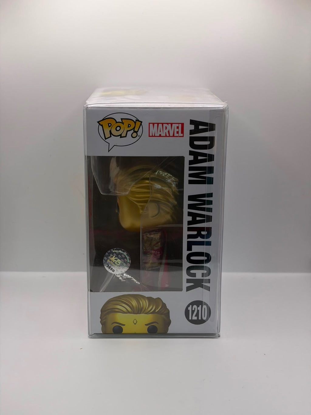 Funko Pop! Marvel Guardians of the Galaxy Adam Warlock #1210 Vinyl Figure Signed