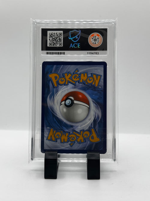 2024 Black Star Promo Charizard EX 074 Paldean Fates Tins Graded ACE 9 Mint