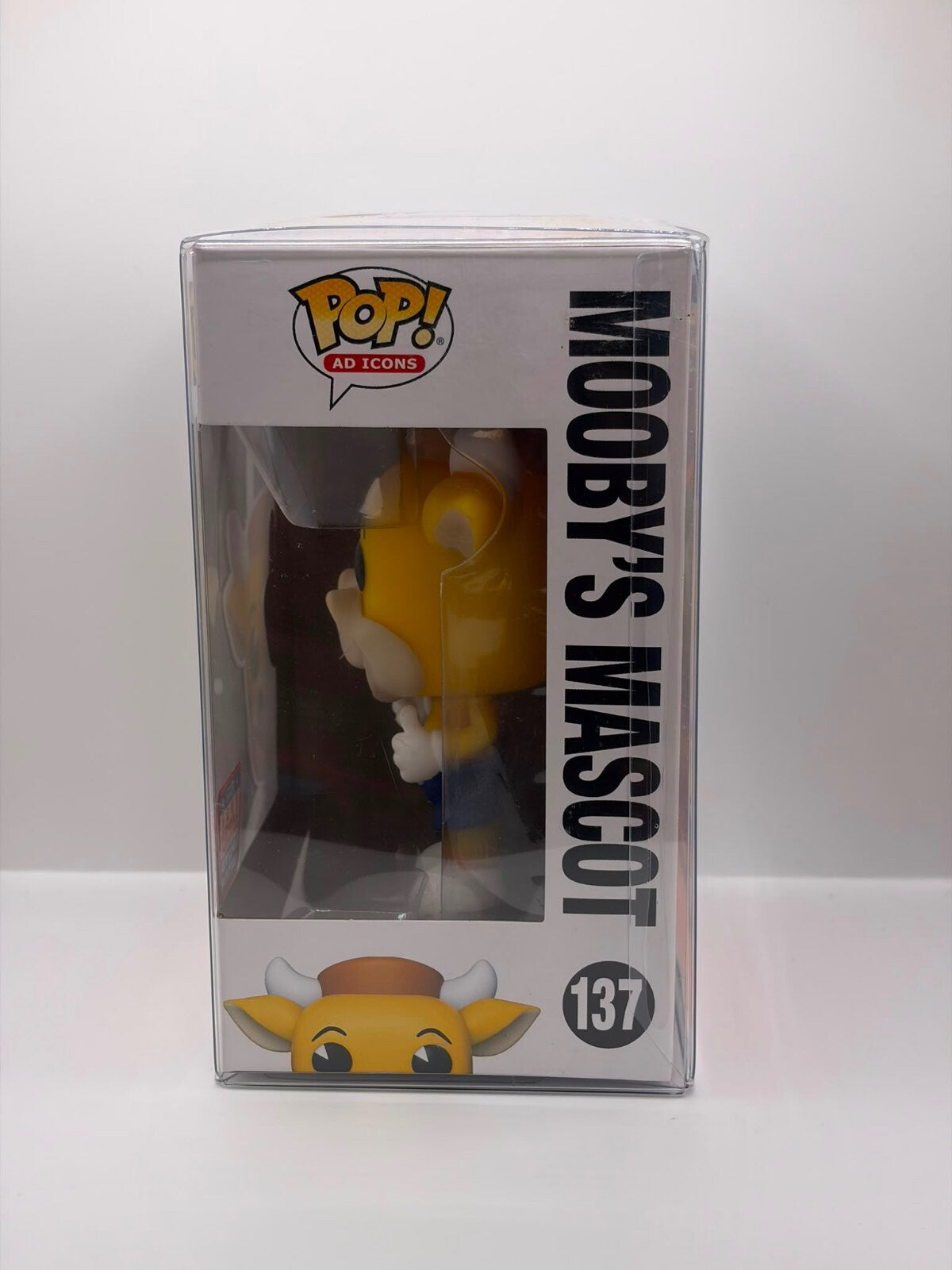 Funko Pop! AD Icons Mooby's Mascot Vinyl Figure #137 Limited Edition 2021 Summer Convention Exclusive