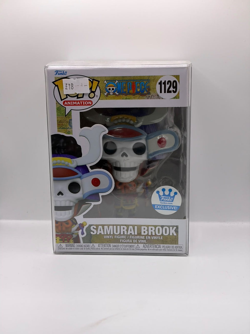 Funko Pop! Animation One Piece Samurai Brook #1129 Vinyl Figure