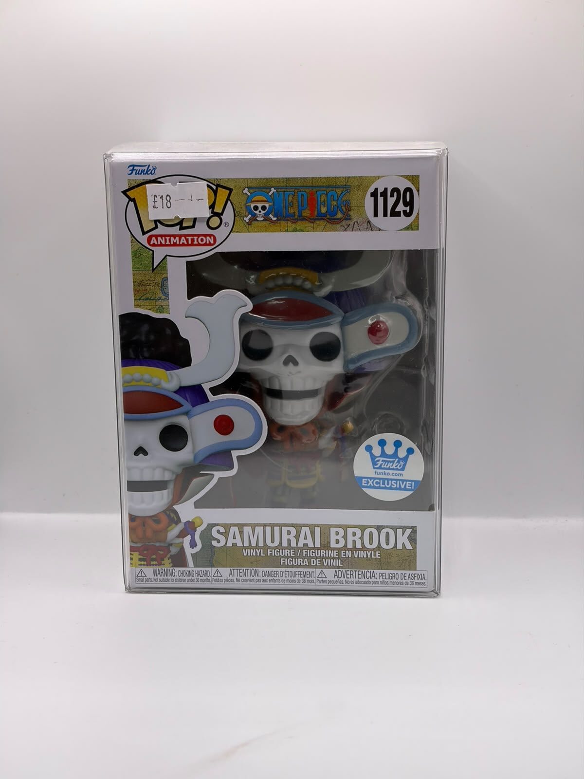 Funko Pop! Animation One Piece Samurai Brook #1129 Vinyl Figure