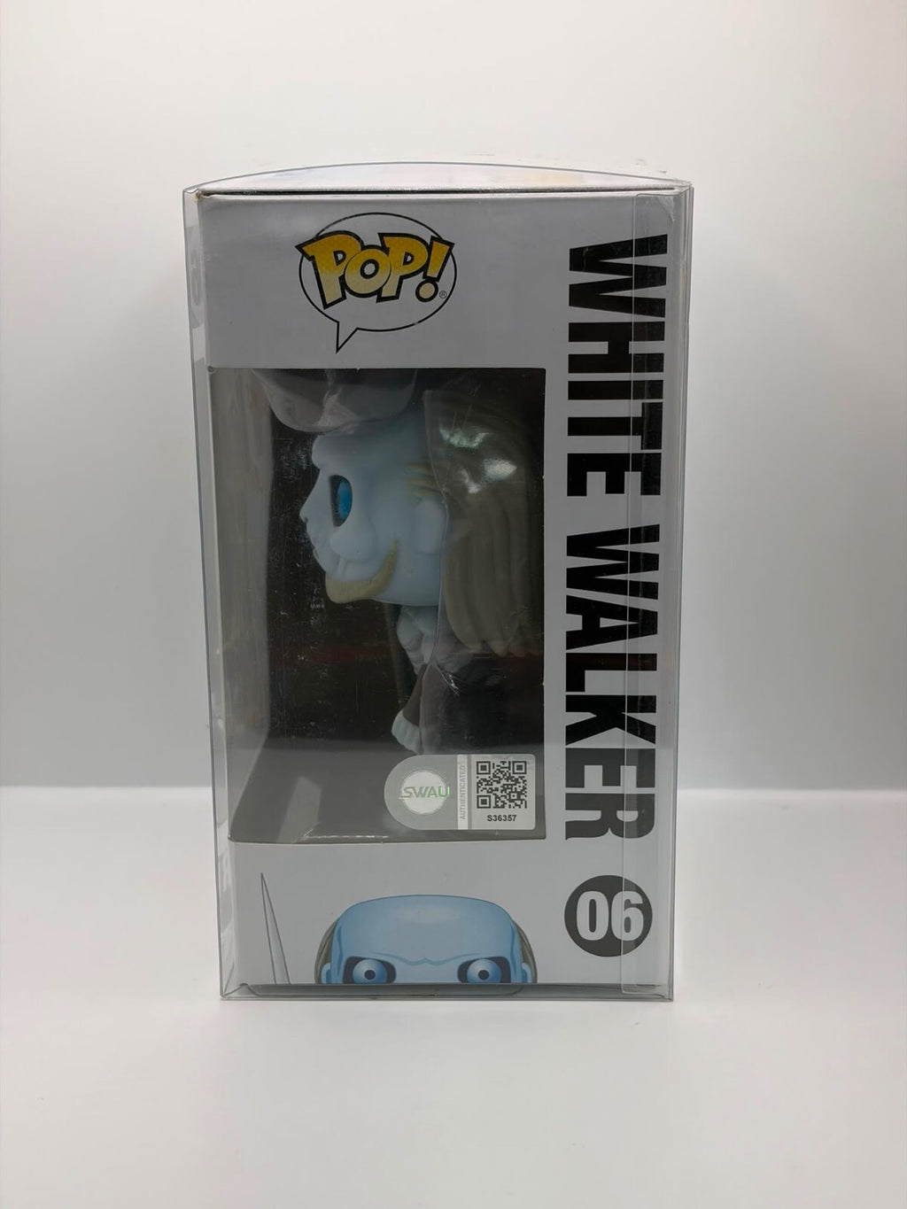 Funko Pop! Game of Thrones White Walker Vinyl Figure #06 Signed