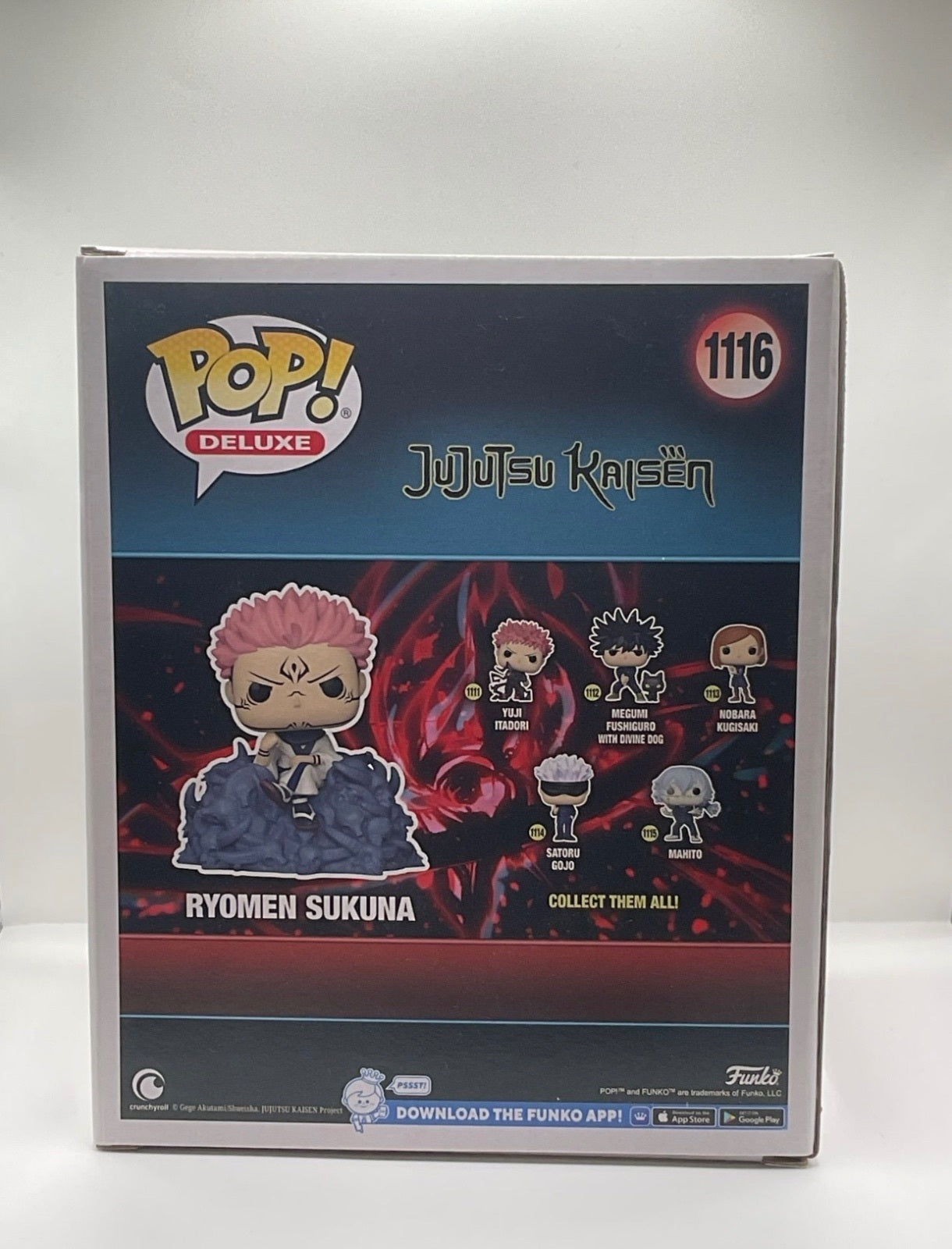 Funko Pop! Deluxe Ryomen Sukuna Vinyl Figure #1116 - Jujutsu Kaisen Collectible