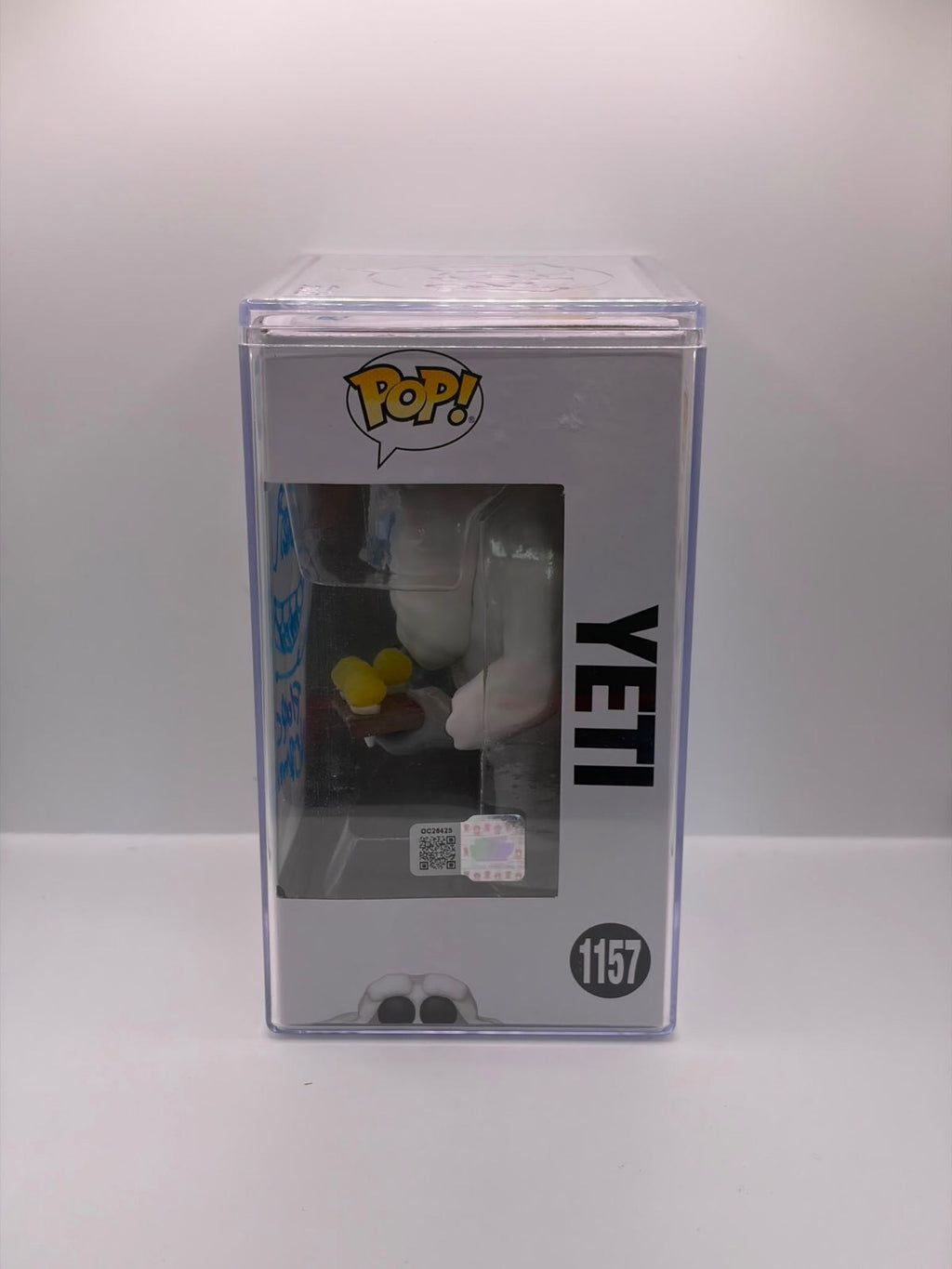 Funko Pop! Disney Pixar Monsters #1157 Yeti Vinyl Figure Signed