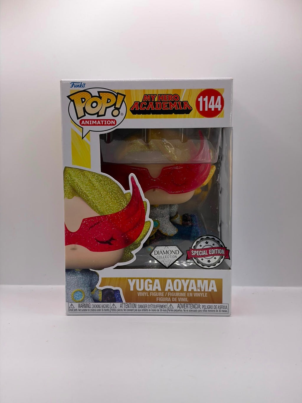 Funko Pop! Animation My Hero Academia Yuga Aoyama Vinyl Figure #1144 Special Edition Diamond