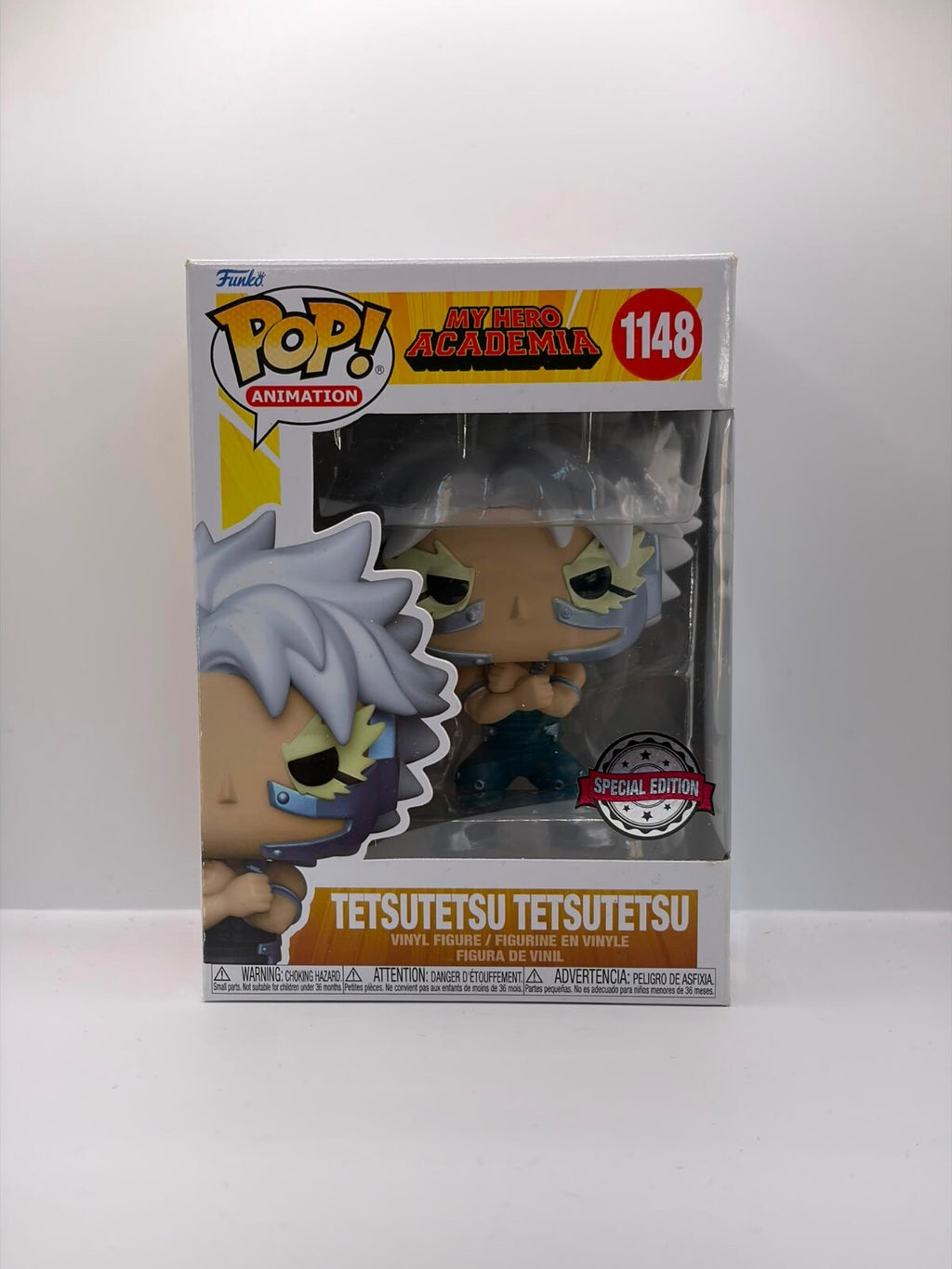 Funko Pop! Animation My Hero Academia Tetsutetsu Tetsutetsu Vinyl Figure #1148 Special Edition
