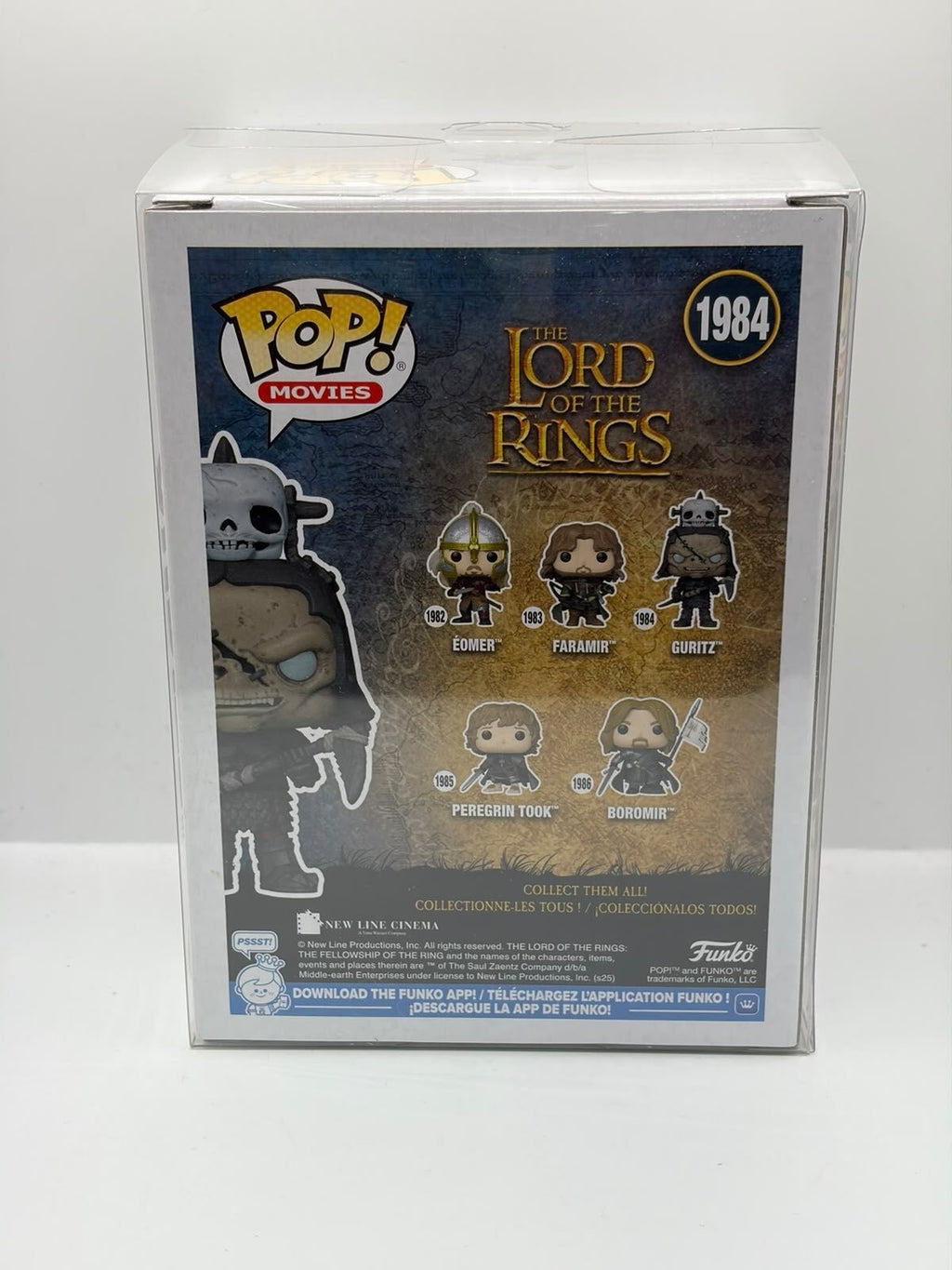 Funko Pop! Movies The Lord of the Rings Guritz #1984 Vinyl Figure