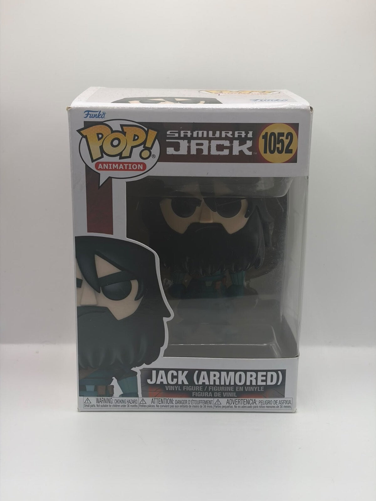 Funko Pop! Animation Samurai Jack #1052 Jack (Armored) Vinyl Figure