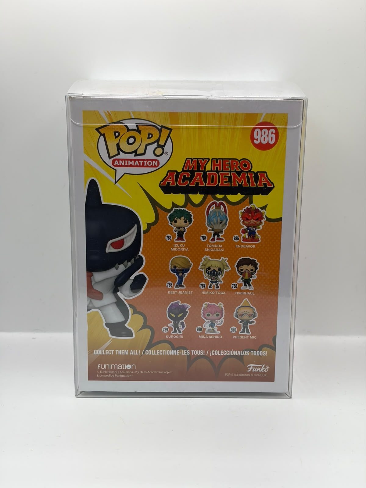 Funko Pop! Animation My Hero Academia Gang Orca #986 Vinyl Figure 2021 Summer Convention Limited Edition
