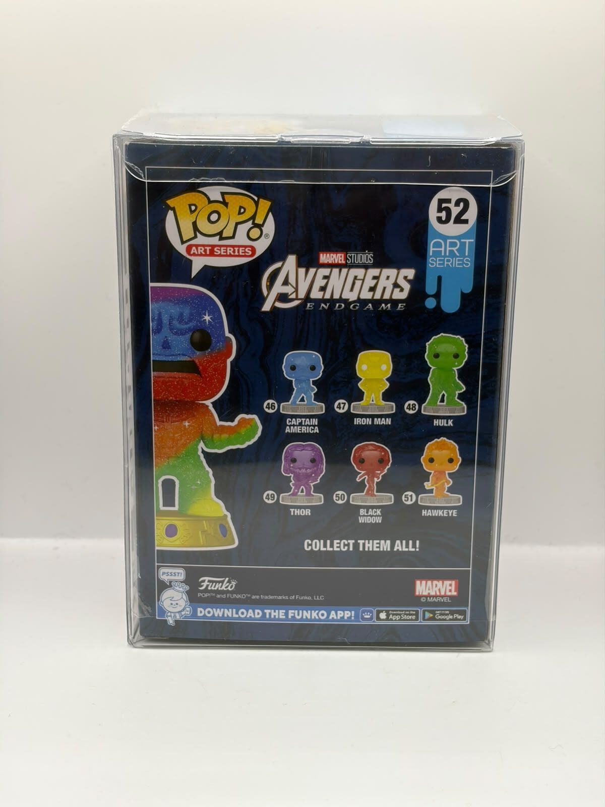 Funko Pop! Art Series Marvel Infinity Saga Thanos #52 Special Edition Collectible Figure