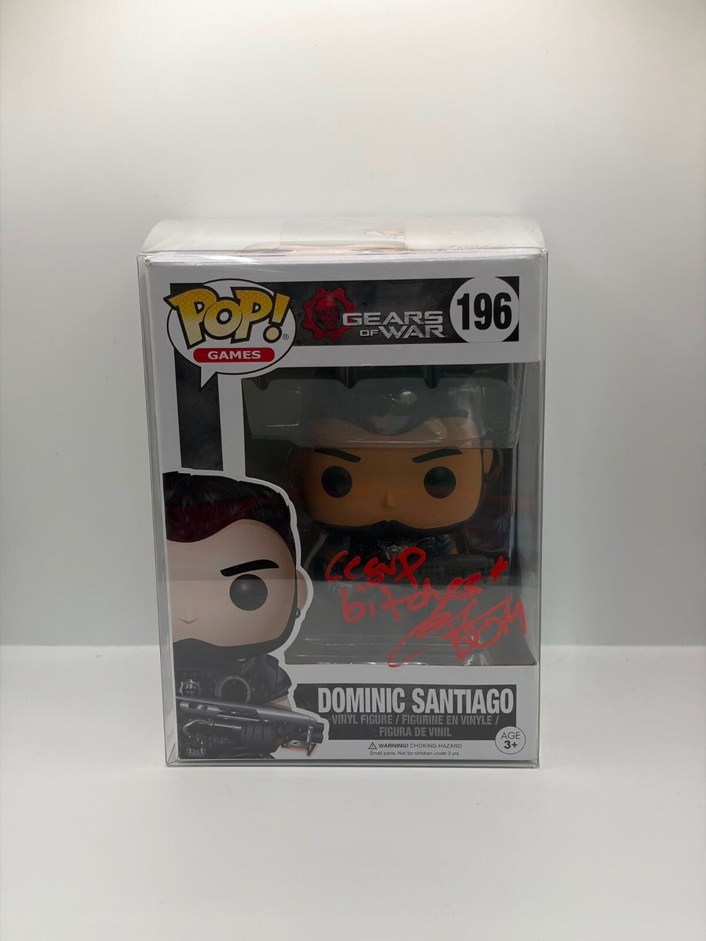 Funko Pop! Games Gears of War Dominic Santiago Vinyl Figure #196