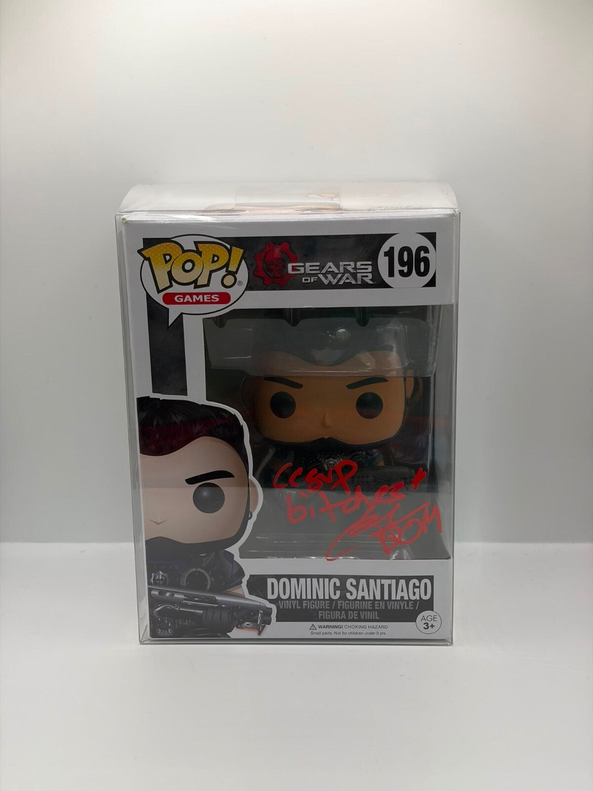 Funko Pop! Games Gears of War Dominic Santiago Vinyl Figure #196