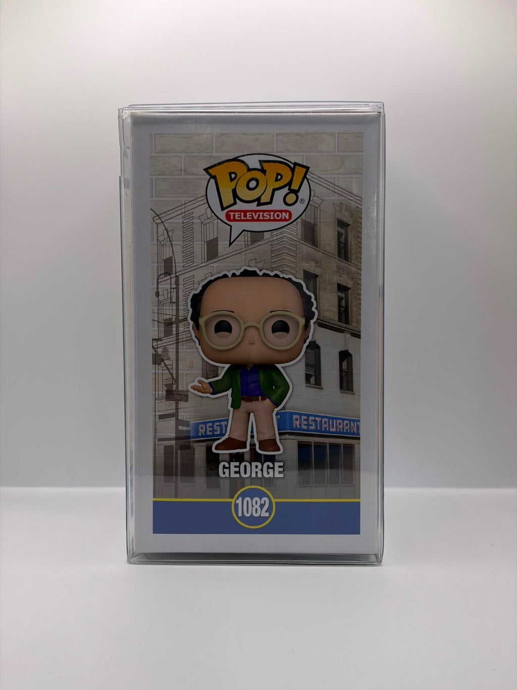 Funko Pop! Television Seinfeld George Vinyl Figure #1082 Autographed