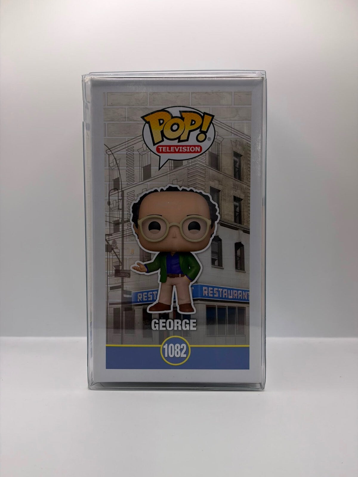 Funko Pop! Television Seinfeld George Vinyl Figure #1082 Autographed