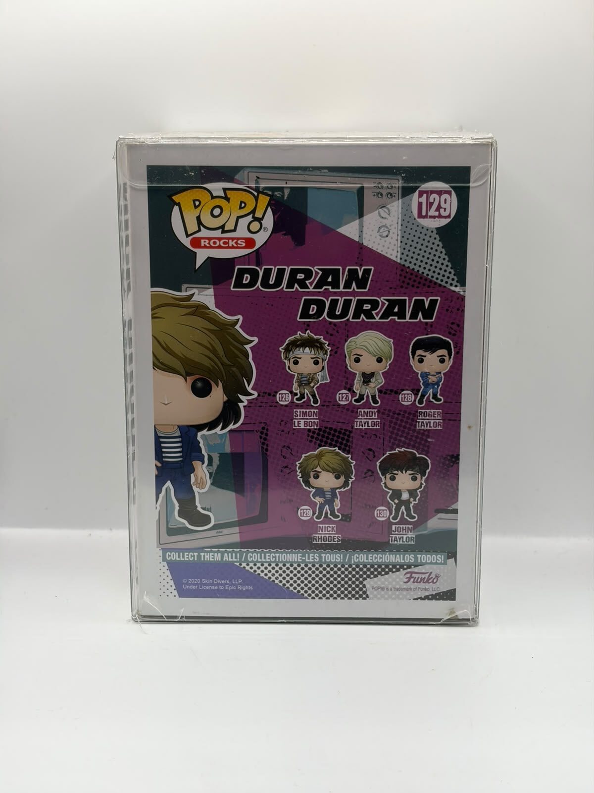 Funko Pop! Rocks Duran Duran Nick Rhodes Vinyl Figure #129