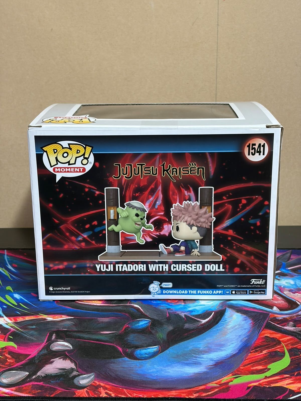 Funko POP! Moment Yuji Itadori with Cursed Doll #1541 – Jujutsu Kaisen