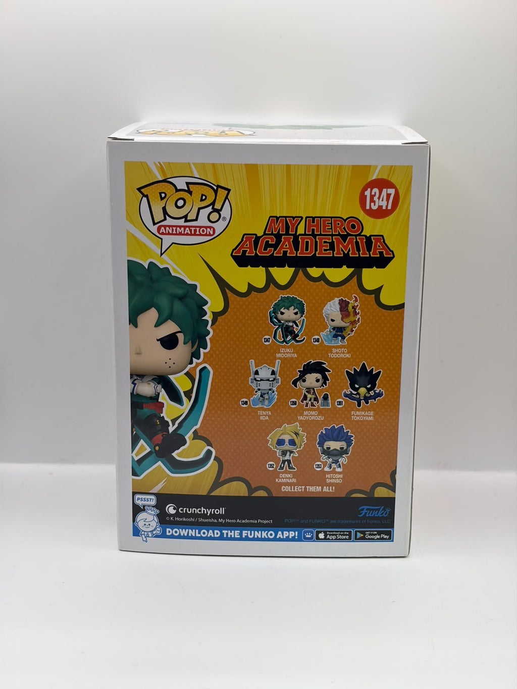 Funko Pop! Animation My Hero Academia Izuku Midoriya Vinyl Figure #1347