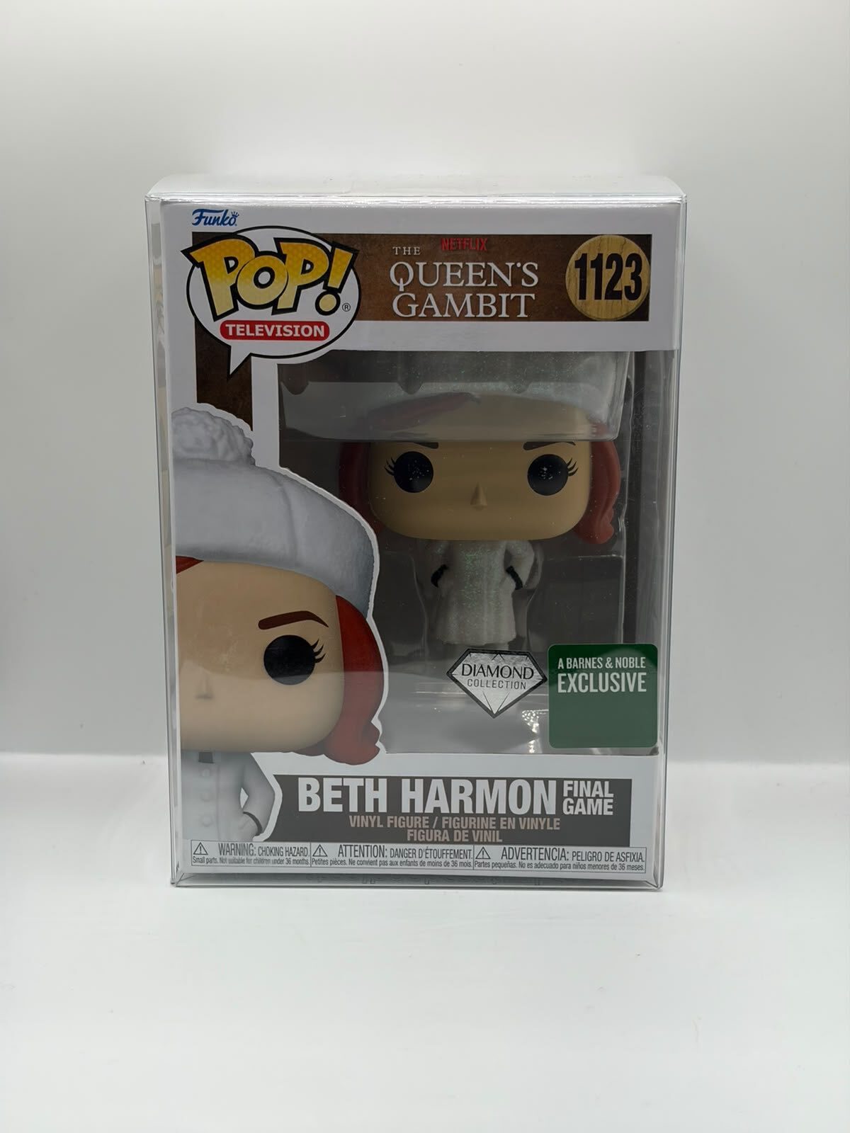 Funko Pop! Television The Queen's Gambit Beth Harmon Final Game Vinyl Figure #1123 Barnes & Noble Exclusive