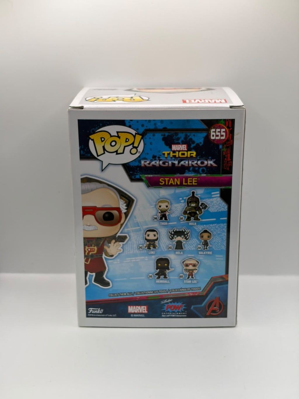 Funko Pop! Marvel Thor: Ragnarok Stan Lee #655