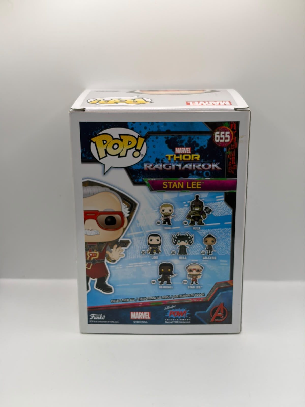 Funko Pop! Marvel Thor: Ragnarok Stan Lee #655