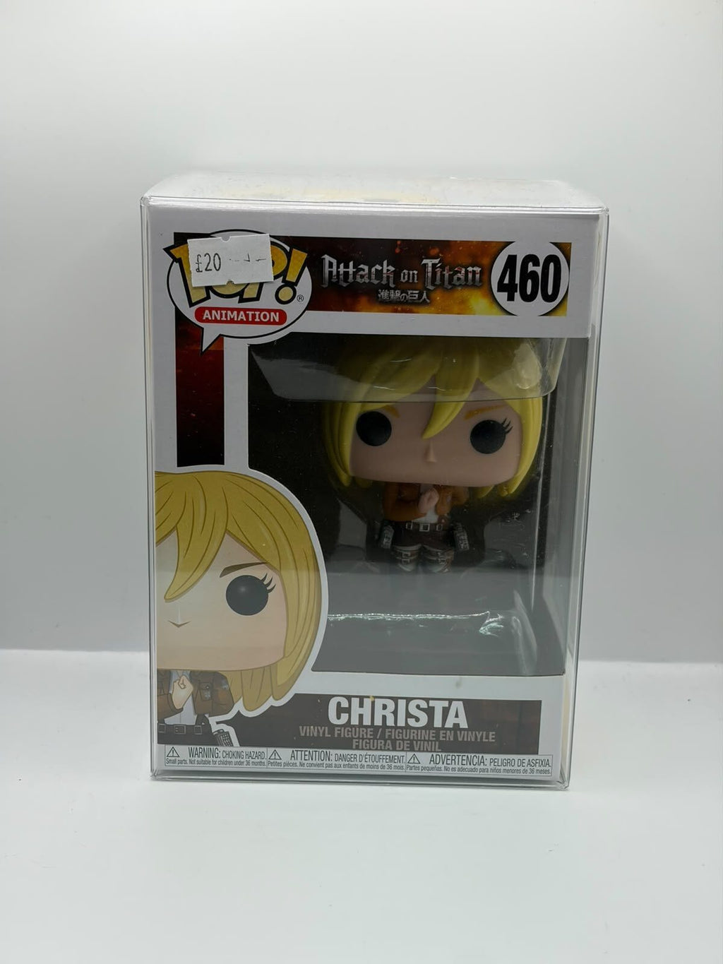 Funko Pop! Animation Attack on Titan Christa #460 Vinyl Figure in Box