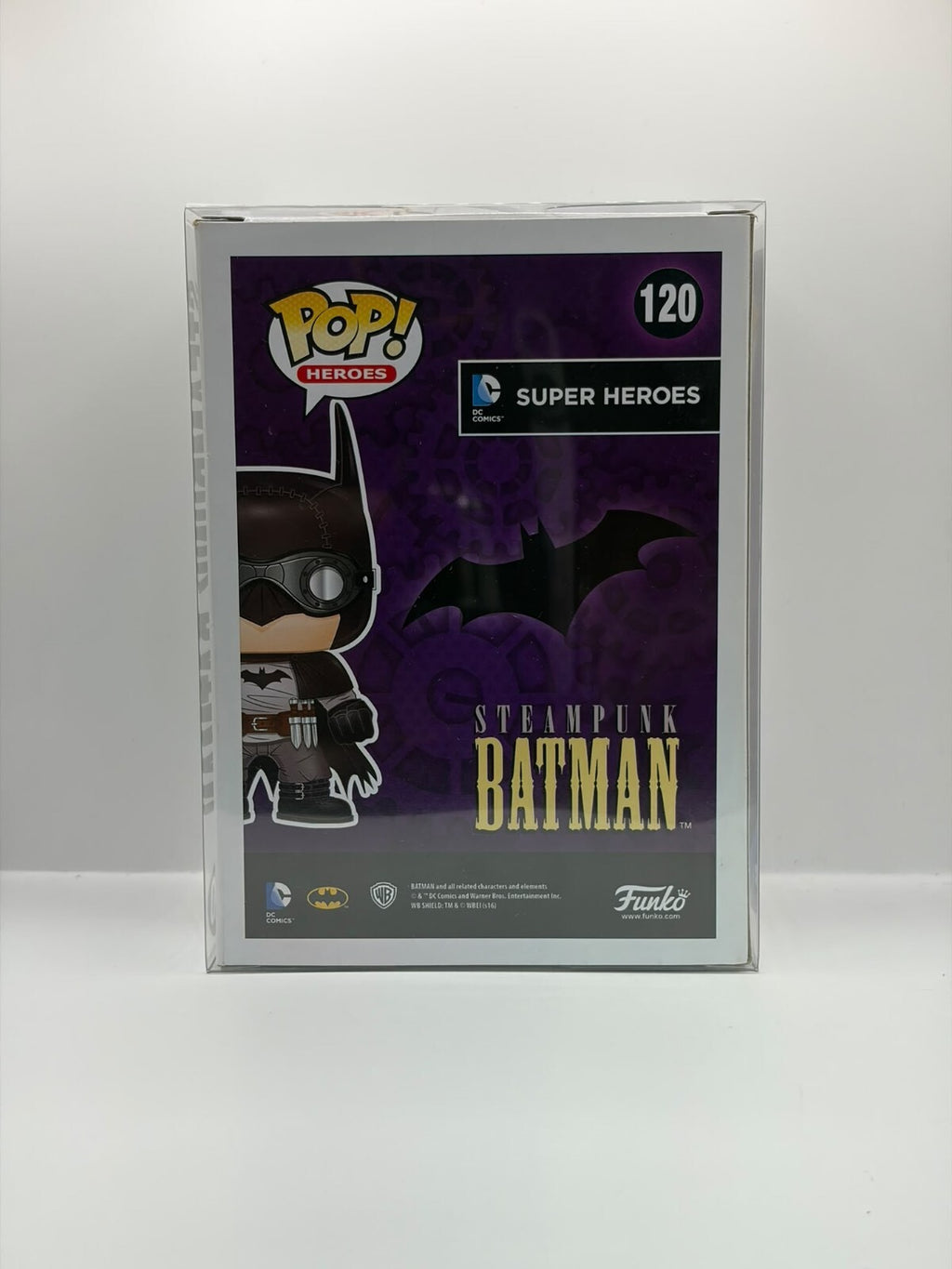 Funko Pop! Heroes Steampunk Batman Vinyl Figure #120 - DC Super Heroes Collectible