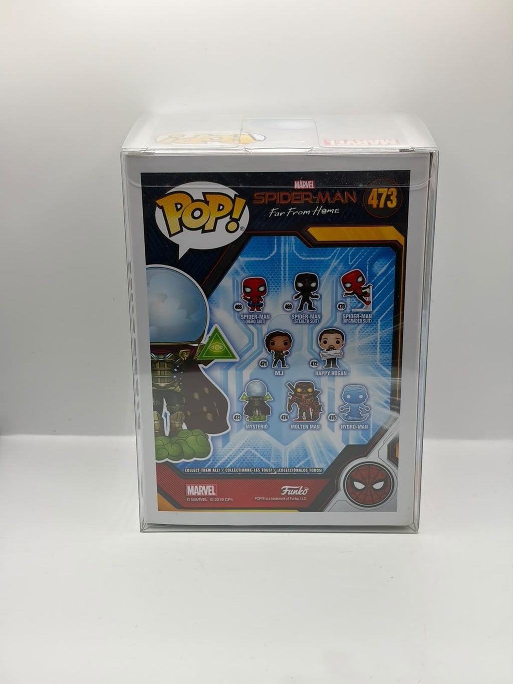 Funko Pop! Marvel Spider-Man: Far From Home Mysterio #473 Glow in the Dark Special Edition