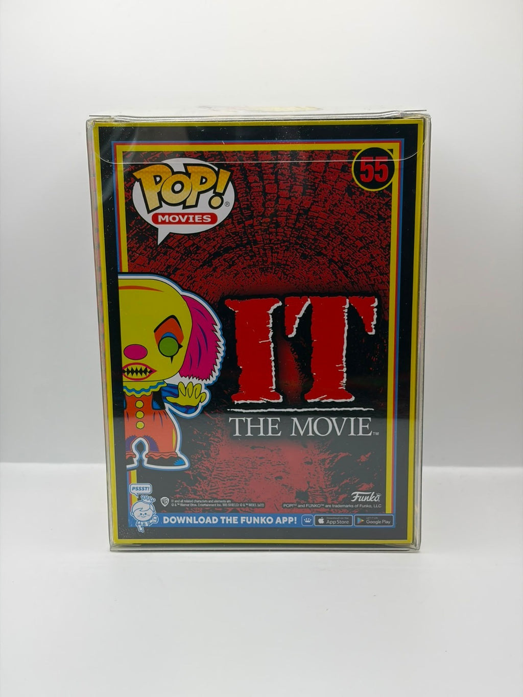 Funko Pop! Movies IT Pennywise #55 Exclusive Vinyl Figure Signed
