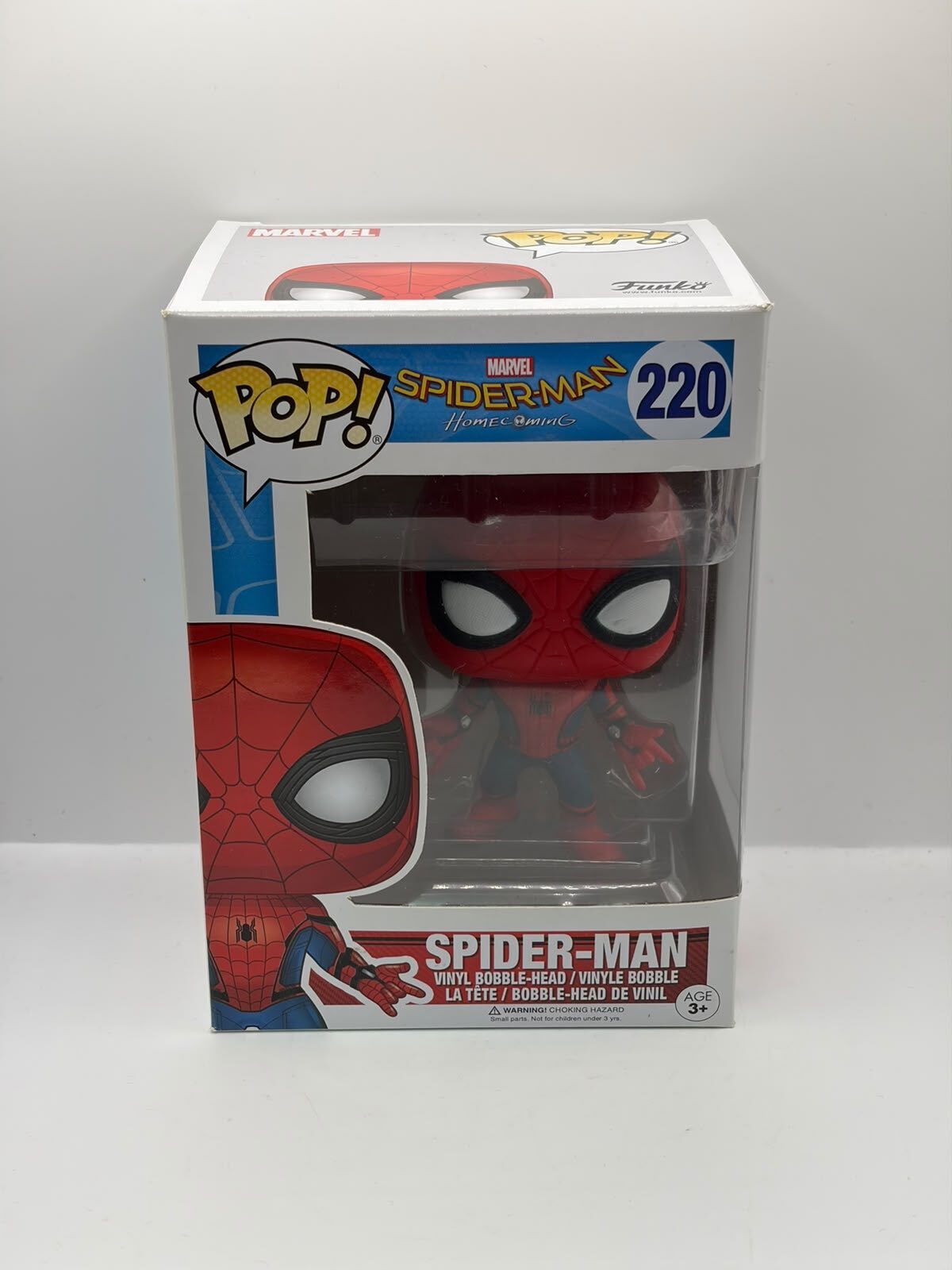 Funko Pop! Marvel Spider-Man #220 Vinyl Figure